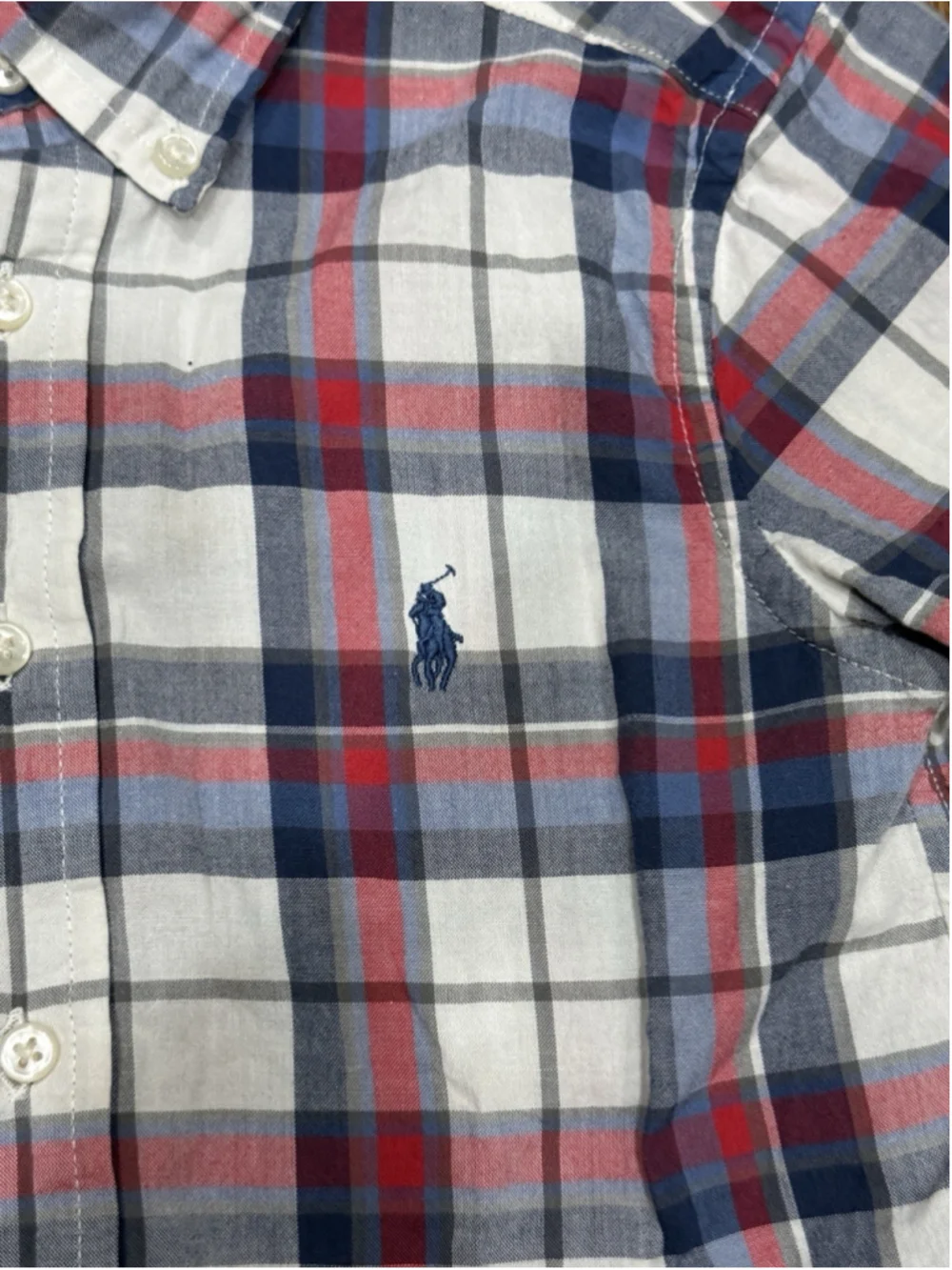 Polo Ralph Lauren Boys 5T Plaid Button-Up Shirt | Classic Preppy